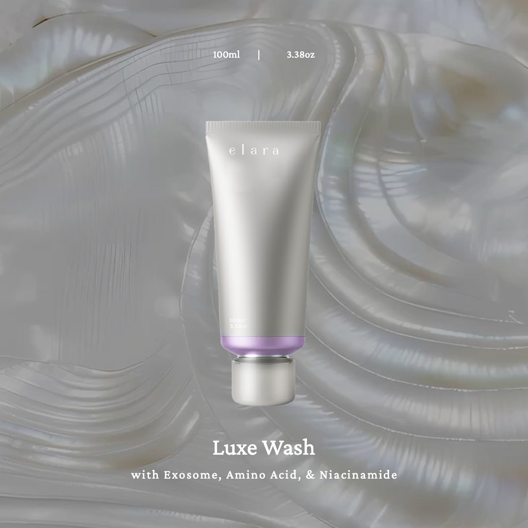 ELARA Luxe Wash 100gr Anti Aging With Exosome, Amino Acid, & Niacinamide