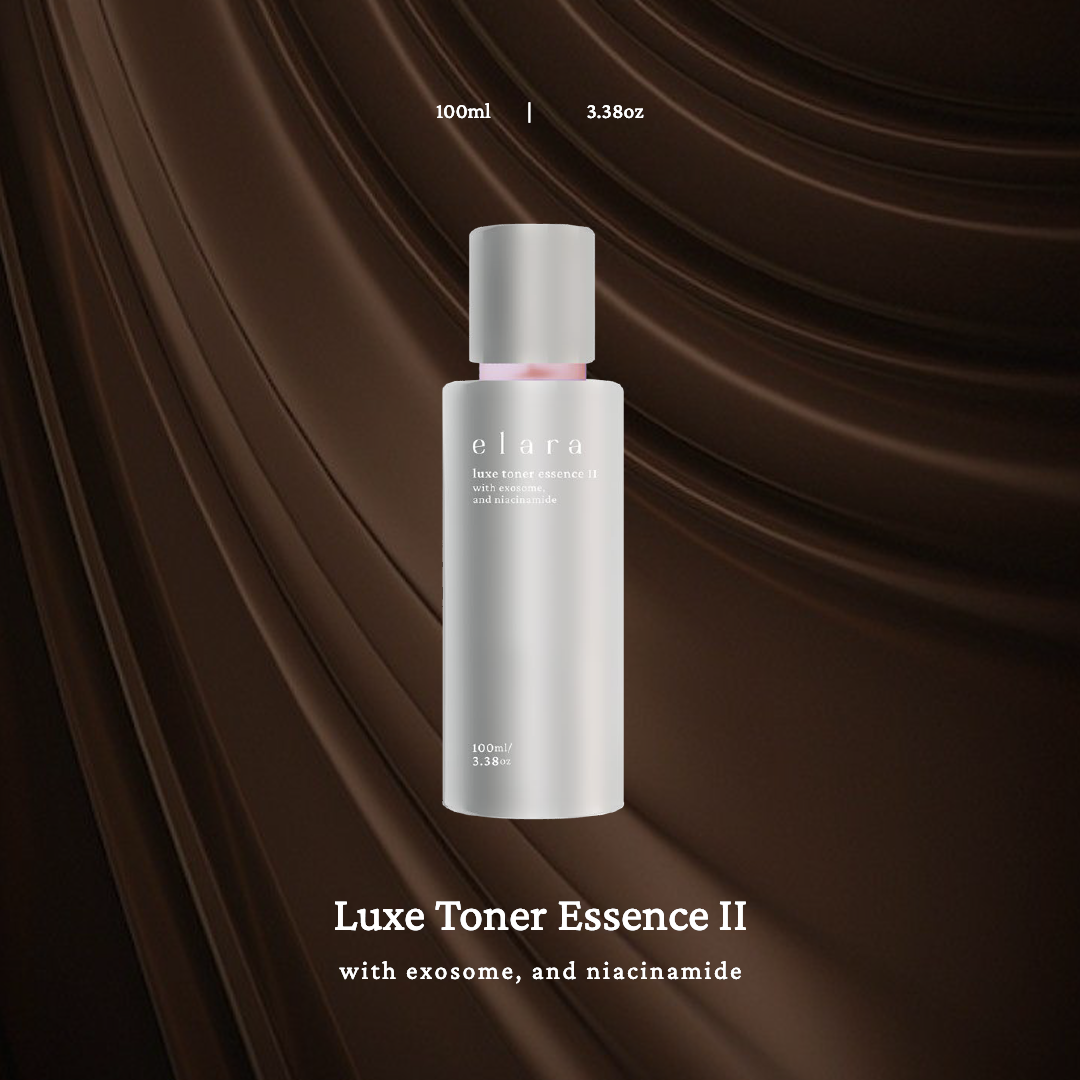 Elara Luxe Toner Essence II Brightening 100ml With Plant-Derived Exosome & Niacinamide